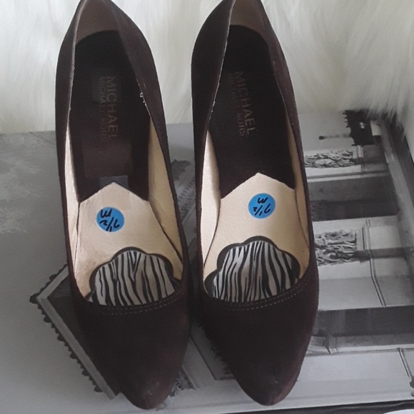 Michael Kors Shoes - SUEDE MICHAEL KORS HEELS